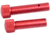 Guntec USA AR 5.56 Cal Extended Takedown Pin Set, Gen 2, Anodized Red, TDP-SET-G2-RED