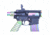Guntec USA AR-15 Builders Kit w/Ambidextrous Safety, Matte Rainbow, BUILD-KIT-AMBI-M-RPVD