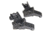 GUNTEC USA AR15 45 Degree Spring Assisted Flip Up Sight Set OFFSET-K