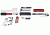 GUNTEC USA AR15 5.56 Cal Complete Ultralight Series Pistol Kit, No Lower, Red GT-AR-P-KIT-RED