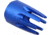 Guntec USA AR15 Claw Multi-Prong Flash Hider, Anodized Blue, AR-CLAW-BLUE