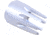 Guntec USA AR15 Claw Multi-Prong Flash Hider, Anodized Clear, AR-CLAW-CLEAR