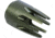 Guntec USA AR15 Claw Multi-Prong Flash Hider, Anodized Green, AR-CLAW-GREEN