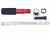 GUNTEC USA AR15 Pistol Buffer Tube Kit, Red ARPISTUBE-RED