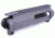 GUNTEC USA AR15 Stripped Slab Side Billet Upper Receiver, Black GT-UPPER-SLB