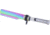 Guntec USA AR-15 Buffer Tube w/Buffer &amp; Spring, Rainbow PVD, MILTUBESETMRPVD