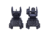 Guntec Usa Guntec Pqs Poly Quick Sights Set Black