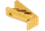 Guntec USA M-LOK Micro Angle Grip, Anodized Gold, ANGLE-MICRO-GOLD