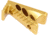 Guntec USA M-LOK Micro Angle Grip, Anodized Gold, ANGLE-MICRO-GOLD