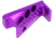 Guntec USA M-LOK Micro Angle Grip, Anodized Purple, ANGLE-MICRO-PURPLE