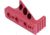 Guntec USA M-LOK Micro Angle Grip, Anodized Red, ANGLE-MICRO-RED