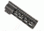 GUNTEC USA Slim Profile 7in Free Floating Keymod Handguard,Anodized Black TPH-7
