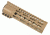 GUNTEC USA Slim Profile 7in Free Floating Keymod Handguard,Cerakote Flat Dark Earth TPH-7-FDE