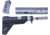 Guntec USA Trump Series Limited Edition AR-15 Pistol Furniture Set w/Brace, Anodized Grey, TRUMP-PIS-SET-PB-GREY