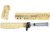 Guntec USA Trump Series Premium Limited Edition AR-15 Pistol Furniture Set w/Miltube, 24K Gold Plated, TRUMP-PIS-SET-MIL-LE