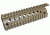 GUNTEC USA Two Piece Quad Rail w/Bridge Rail,Cerakote Flat Dark Earth GTQUAD16-JT-E