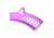 Guntec USA Ultralight Series Skeletonized Aluminum Featureless Grip, Anodized Purple, ULS-FG-PURPLE