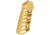 Guntec USA Ultralight Series Skeletonized Aluminum Pistol Grip, Anodized Gold, ULS-PG-GOLD