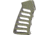 Guntec USA Ultralight Series Skeletonized Aluminum Pistol Grip, Anodized Green, ULS-PG-GREEN