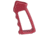 Guntec USA Ultralight Series Skeletonized Aluminum Pistol Grip, Gen 2, Anodized Red, ULS-PG-G2-RED