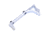 Guntec USA Ultralight Skeletonized Angled Grip For M-LOK, Anodized Clear, MLK-AG-CLEAR