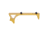 Guntec USA Ultralight Skeletonized Angled Grip For M-LOK, Anodized Gold, MLK-AG-GOLD