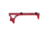 Guntec USA Ultralight Skeletonized Angled Grip For M-LOK, Anodized Red, MLK-AG-RED