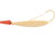 H&amp;H Lure Company The Secret Weedless Spoon, 4/0 Hook, Gold, 1/2oz, RWS12-02