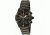 H3 Tactical H3.322221.09 Commander Mens Watch - Black Dial, Black Bracelet, Timer