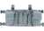 Haley Strategic Partners D3CR X Chest Rig, Gray, D3CRX-1-1-GRY