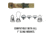 Haley Strategic Partners D3 Slim Sling, Two Point, 2.9oz, 70x1.375x.5, MIL-SPEC Nylon Webbing Construction