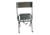 HALF RACK HR1458 Karrylite Stool Extra Large, Dark Grey, Black, Orange, Extra Large, HR1458