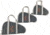 HALF RACK Wildcat Handgun Case, Dark Grey/Light Grey/Orange, Small, HR1022