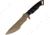 Halfbreed Blades Medium Infantry Knife DE/Blk