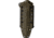 Halfbreed Blades Medium Infantry Fixed Blade Knife, 11.63in Overall, 6.5in OD Green Teflon Partially Serrated K110 Tool Steel Spear Point Blade, Black G10 Handle, Kydex Sheath, MIK-01PS ODG BLK