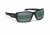 Maui Jim Hamoa Beach Sunglasses w/ Matte Black Rubber Frame and Neutral Grey Lenses - 226-2M, Quarter View