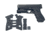 Handleitgrips Glock 17/22/34/35 Gen 4 Pistol Grip Tape Wrap, Rubber, Black, 615499527039