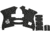 Handleitgrips Glock 26/27/28/33/39 Gen 3 Pistol Grip Tape Wrap, Rubber, Black, 610877717460