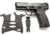 Handleitgrips H&amp;K VP9 Pistol Grip Tape Wrap, Black, 713289042226