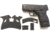 Handleitgrips Springfield XDS 9/45 Pistol Grip Tape Wrap, Black, 713289418502