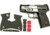 Handleitgrips TEXTURED RUBBER GRIP - TAURUS G2C, BLACK B1CE412A