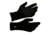 Hanz Waterproof Glove, Small 520975