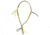 Hard Core Braided Paracord Lanyard, Yellow/Black 03-400-0035