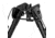 Harris Engineering Rotate Self Level Sporting BiPod with Solid Base, 9-13 in, Black, 1A2-L2