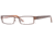 Hart Schaffner Marx HSM 750 SEHS 075000 Single Vision Prescription Eyeglasses - Brown SEHS 0750005445 BN