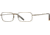 Hart Schaffner Marx HSM T-141 SEHS T14100 Single Vision Prescription Eyewear - Brushed Brown SEHS T141005750 BN
