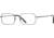 Hart Schaffner Marx HSM T-141 SEHS T14100 Single Vision Prescription Eyewear - Brushed Gun SEHS T141005750 GM