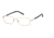 Hart Schaffner Marx HSM T-156 SEHS T15600 Eyeglass Frames - Gold SEHS T156005445 GO