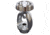 Hatsan Din Valve to Yoke Valve Adapter, Silver, HA90415
