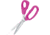 Havels Dura-Shears, 9in Overall, AUS-8 Stainless Blades, Pink ABS Handles, 38001